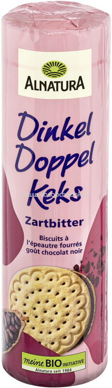 Alnatura Dinkel-Doppelkeks Zartbitter, 330g