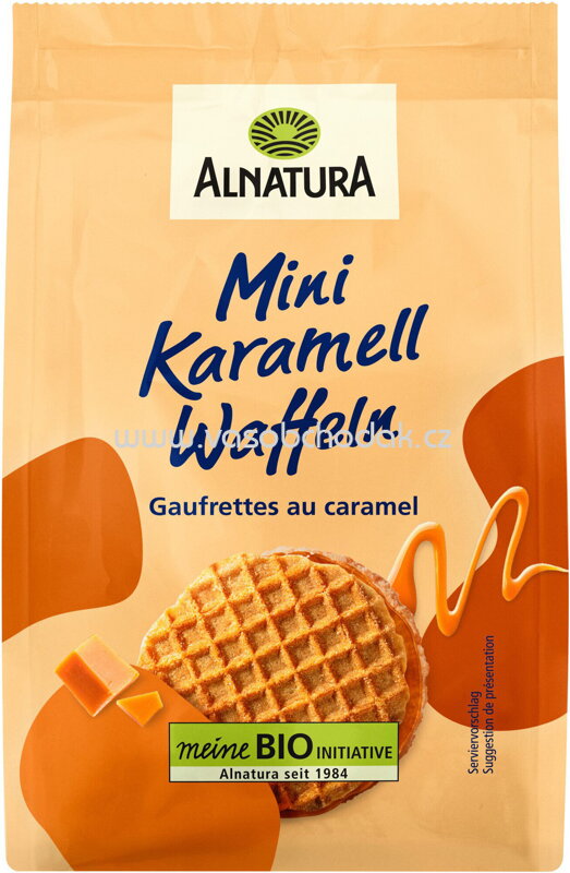 Alnatura Mini-Karamellwaffeln, 150g