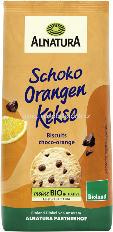 Alnatura Schoko Orangen Kekse, 150g