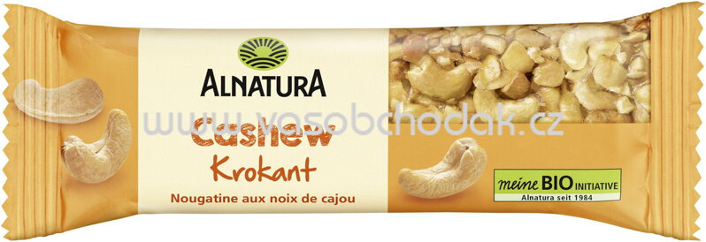Alnatura Cashew Krokant Riegel, 30g