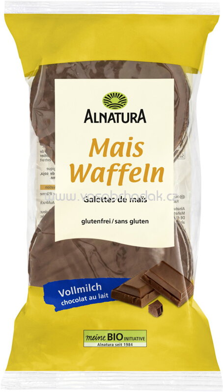 Alnatura Schoko Maiswaffeln Vollmilch, 65g