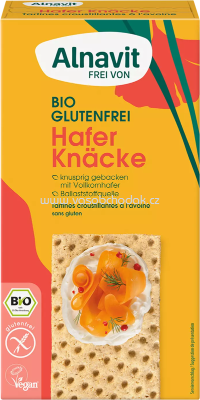 Alnavit Hafer Knäcke, 160g
