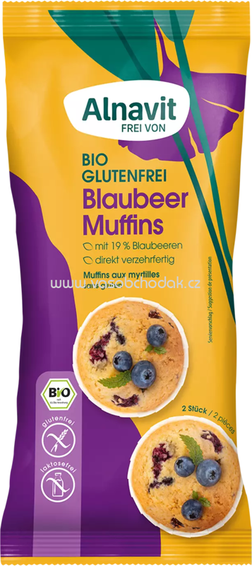 Alnavit Blaubeer Muffins, 140g