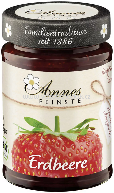 Annes Feinste Konfitüre Erdbeere, 225g