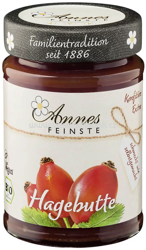 Annes Feinste Konfitüre Hagebutte, 225g