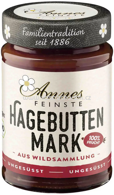 Annes Feinste Hagebutten Mark, 190g Annes Feinste Hagebutten Mark, 190g