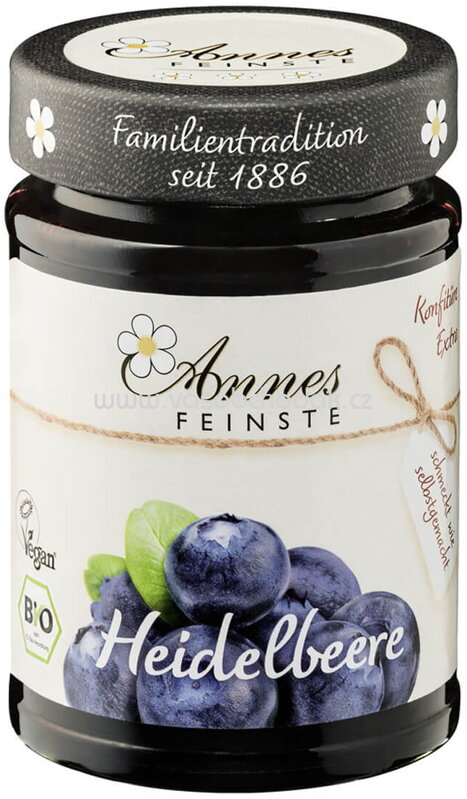 Annes Feinste Konfitüre Heidelbeere, 225g Annes Feinste Konfitüre Heidelbeere, 225g