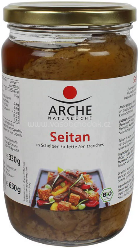 Arche Seitan in Scheiben, 650g Arche Seitan in Scheiben, 650g