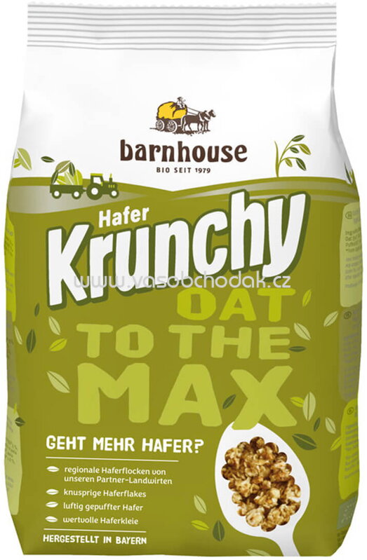 Barnhouse Krunchy Oat To The Max, 500g