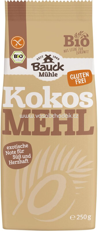Bauck Mühle Kokos Mehl, glutenfrei, 250g