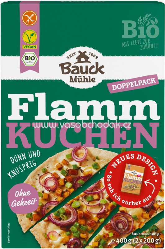 Bauck Mühle Flammkuchen, glutenfrei, 400g