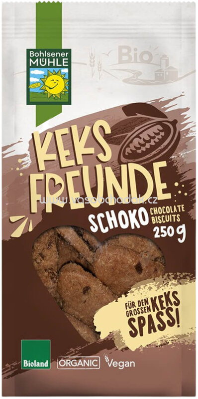 Bohlsener Mühle Keks Freunde Schoko, 250g Bohlsener Mühle Keks Freunde Schoko, 250g