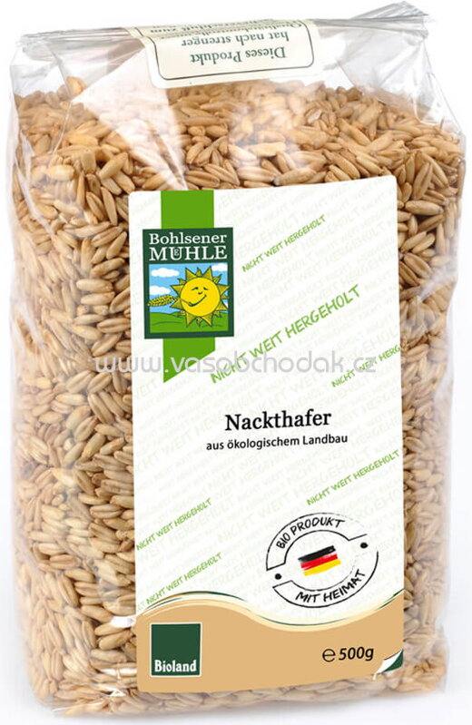Bohlsener Mühle Nackthafer, 500g Bohlsener Mühle Nackthafer, 500g