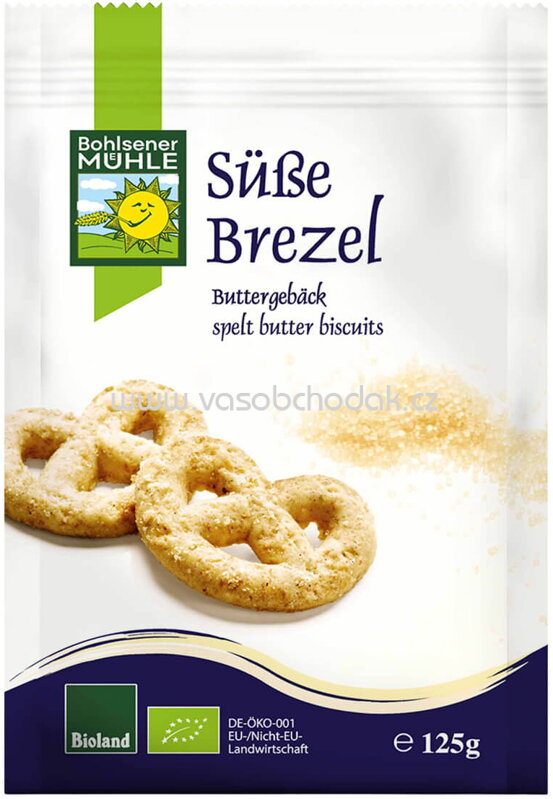 Bohlsener Mühle Süße Brezel, 125g Bohlsener Mühle Süße Brezel, 125g