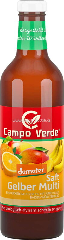Campo Verde Saft Gelber Multi, 750 ml