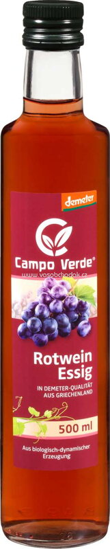 Campo Verde Rotwein Essig, 500 ml