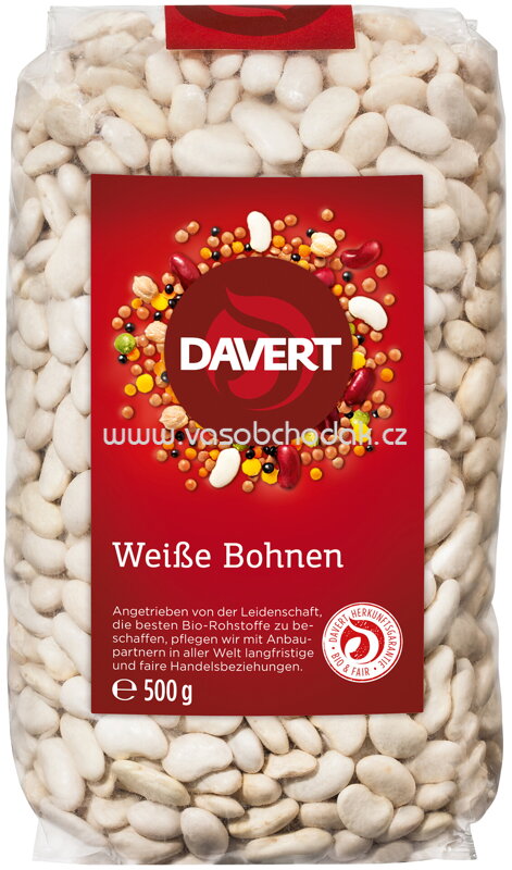 Davert Weiße Bohnen, 500g Davert Weiße Bohnen, 500g