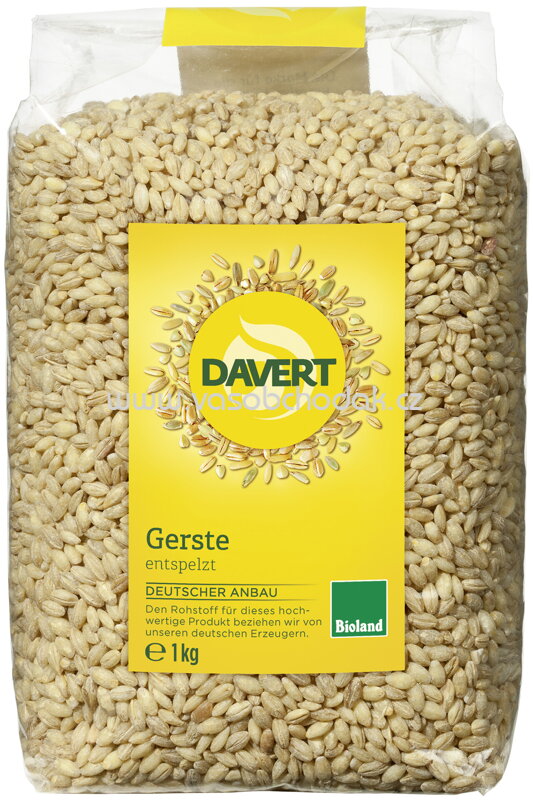 Davert Gerste, entspelzt, 1 kg