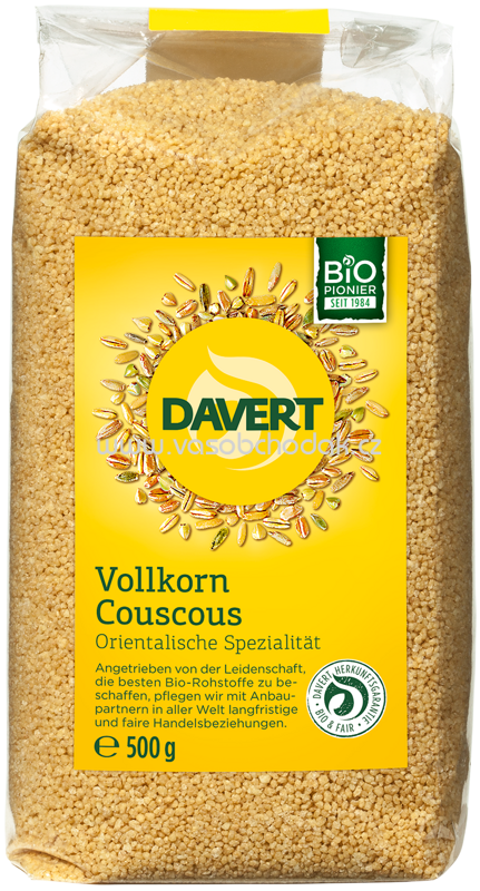 Davert Vollkorn Couscous, 500g Davert Vollkorn Couscous, 500g