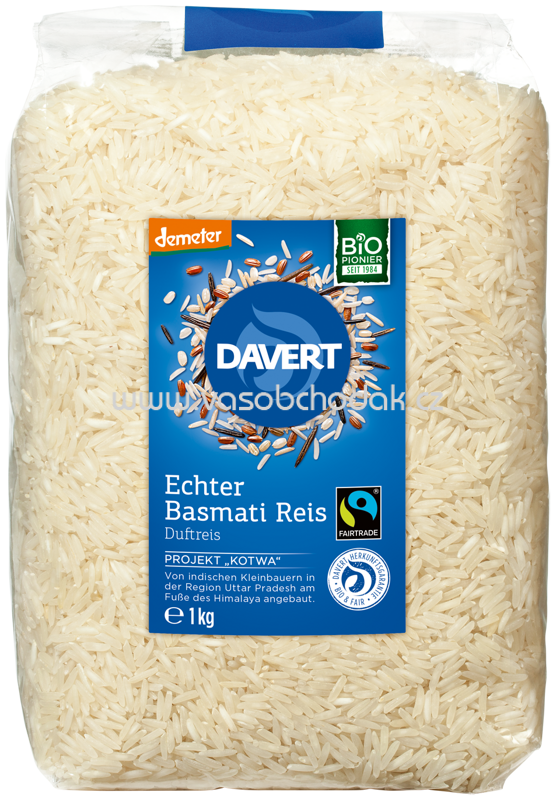 Davert Echter Basmati Reis, weiß, 1 kg