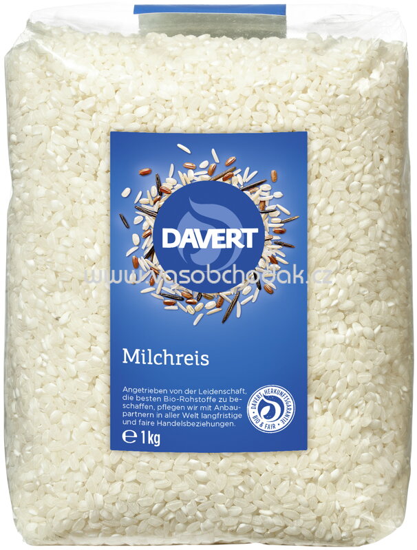Davert Milchreis, 1 kg Davert Milchreis, 1 kg
