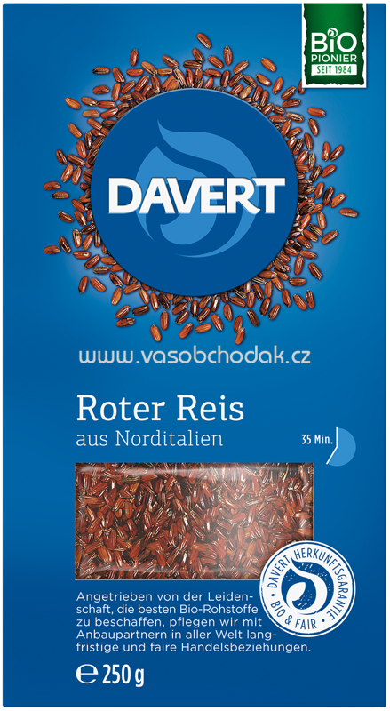 Davert Roter Reis, 250g