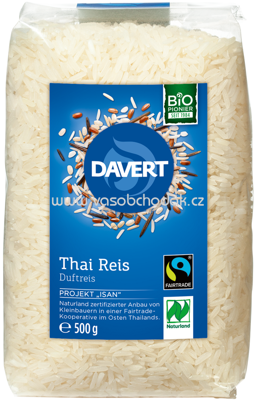 Davert Thai Reis, weiß, 500g
