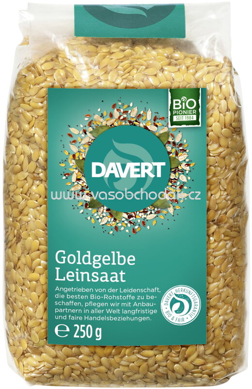 Davert Goldgelbe Leinsaat, 250g Davert Goldgelbe Leinsaat, 250g