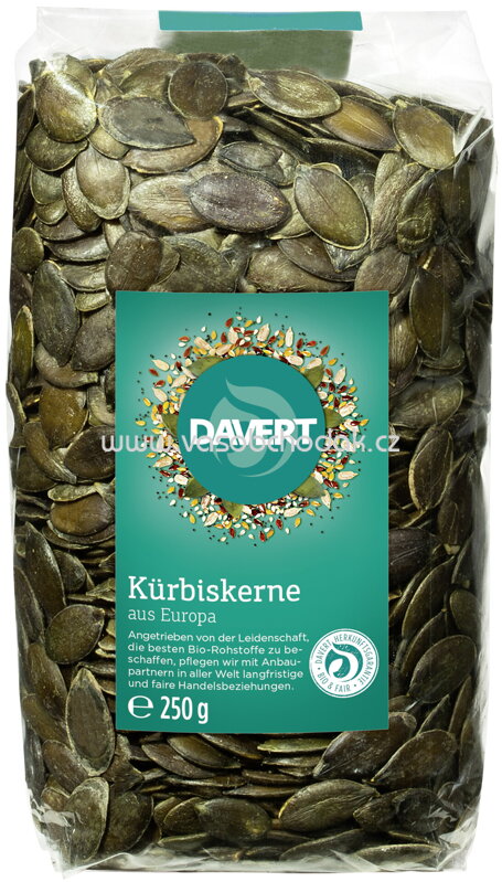 Davert Kürbiskerne aus Europa, 250g