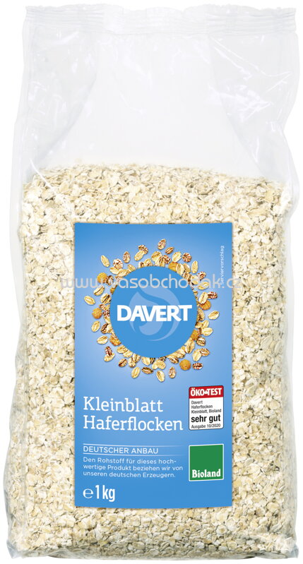 Davert Kleinblatt Haferflocken, 1 kg