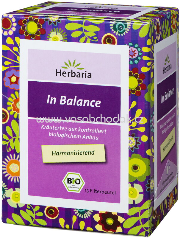 Herbaria In Balance Tee, 15 Beutel Herbaria In Balance Tee, 15 Beutel