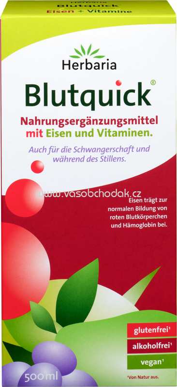 Herbaria Blutquick, 500 ml
