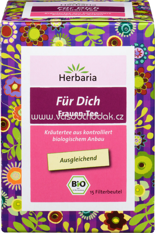 Herbaria Für Dich Frauen Tee, 15 Beutel