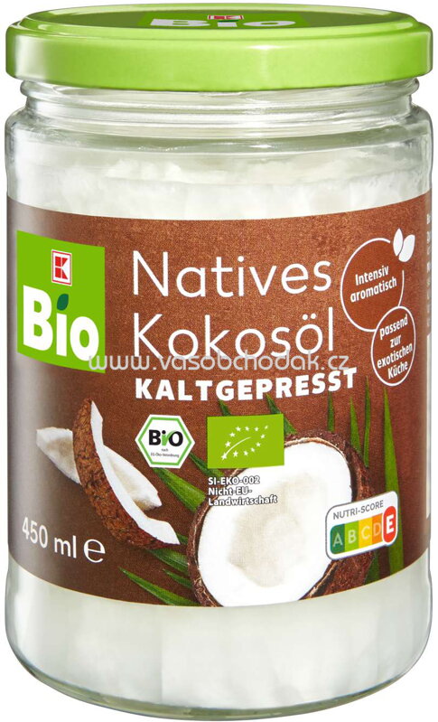 K-Bio Natives Kokosöl, 450 ml K-Bio Natives Kokosöl, 450 ml