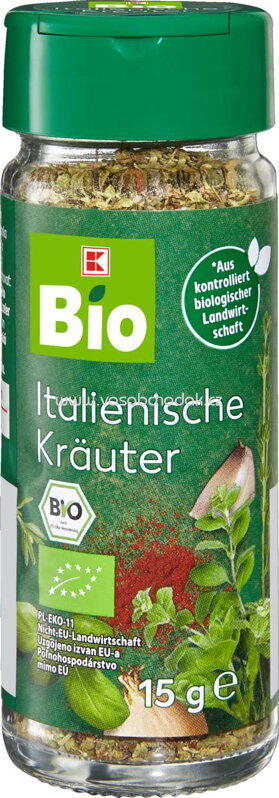 K-Bio Italienische Kräuter, 15g K-Bio Italienische Kräuter, 15g