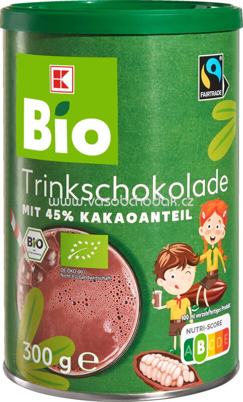 K-Bio Trinkschokolade, 300g