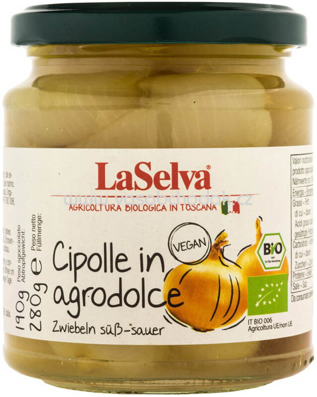 LaSelva Zwiebeln süß-sauer, 280g LaSelva Zwiebeln süß-sauer, 280g