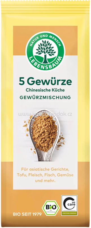 Lebensbaum 5 Gewürze Chinesische Küche, 40g