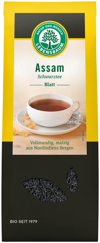 Lebensbaum Schwarztee Assam, lose, 100g Lebensbaum Schwarztee Assam, lose, 100g