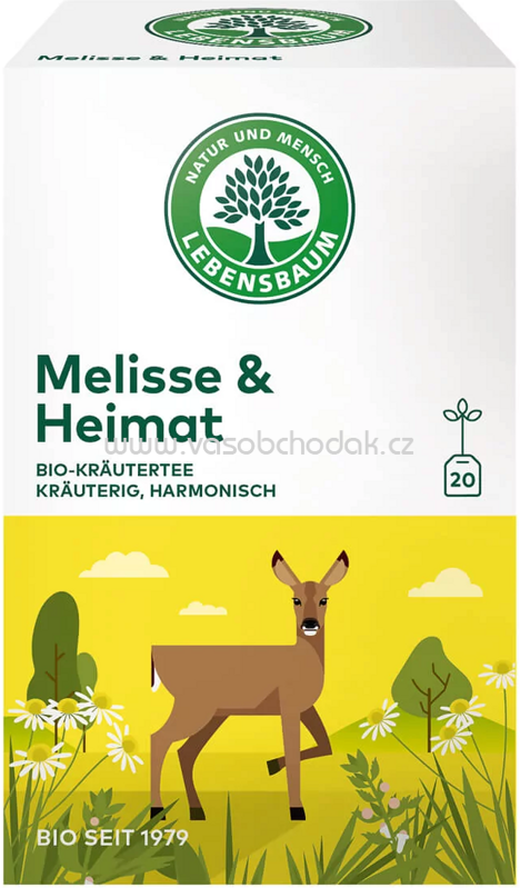 Lebensbaum Melisse & Heimat Tee, 20 Beutel Lebensbaum Melisse & Heimat Tee, 20 Beutel