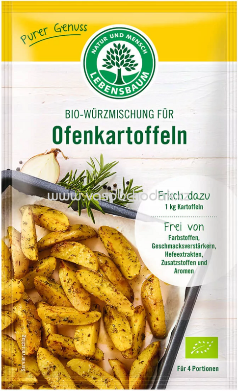 Lebensbaum Würzmischung für Ofenkartoffeln, 15g