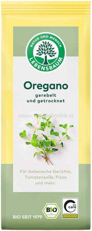 Lebensbaum Oregano, gerebelt, 15g Lebensbaum Oregano, gerebelt, 15g