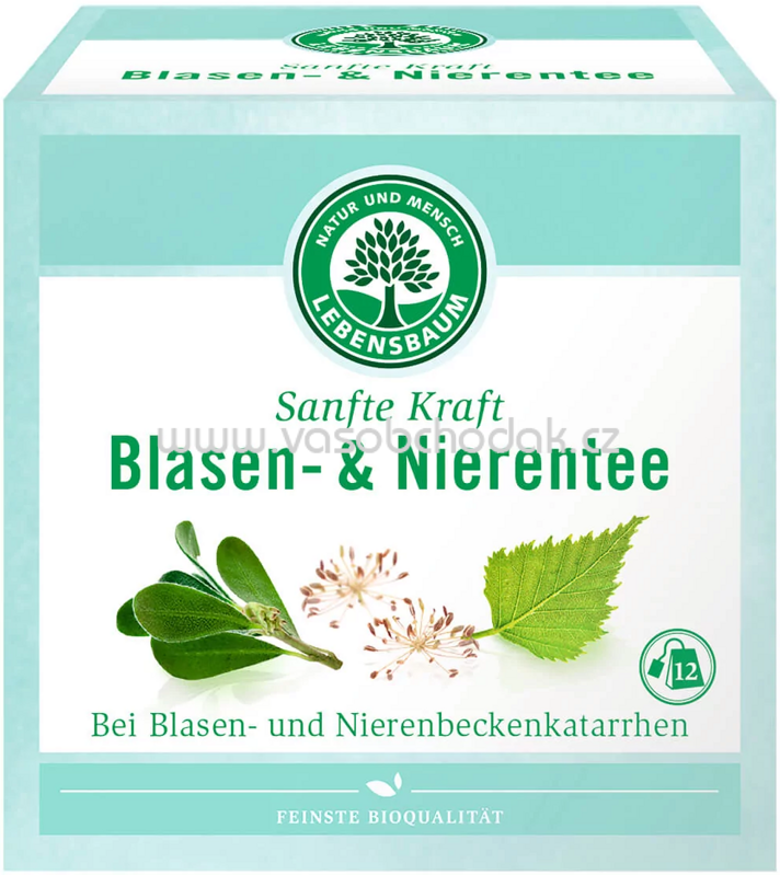 Lebensbaum Sanfte Kraft Blasen & Nierentee, 12 Beutel