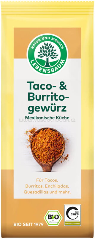 Lebensbaum Taco & Burrito Gewürz, 50g