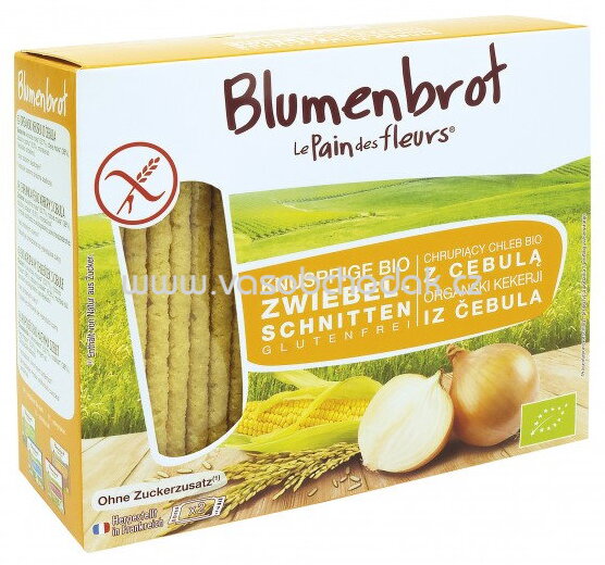 Primeal Blumenbrot Knusprige Zwiebel Schnitten 150g