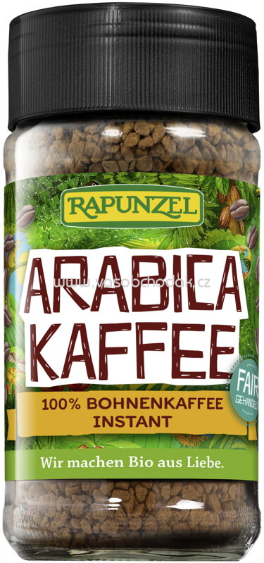 Rapunzel Kaffee Instant, Arabica, 100g