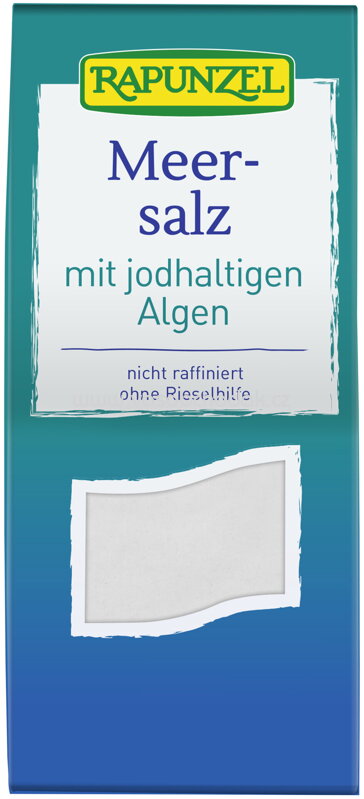 Rapunzel Meersalz jodiert, 500g Rapunzel Meersalz jodiert, 500g