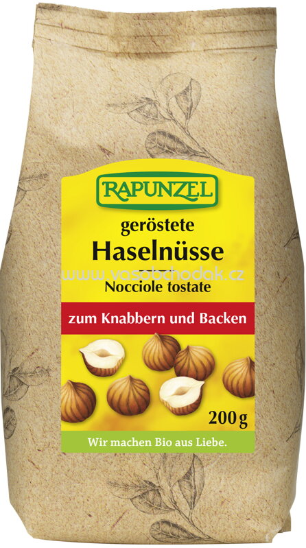 Rapunzel Haselnüsse geröstet, 200g Rapunzel Haselnüsse geröstet, 200g