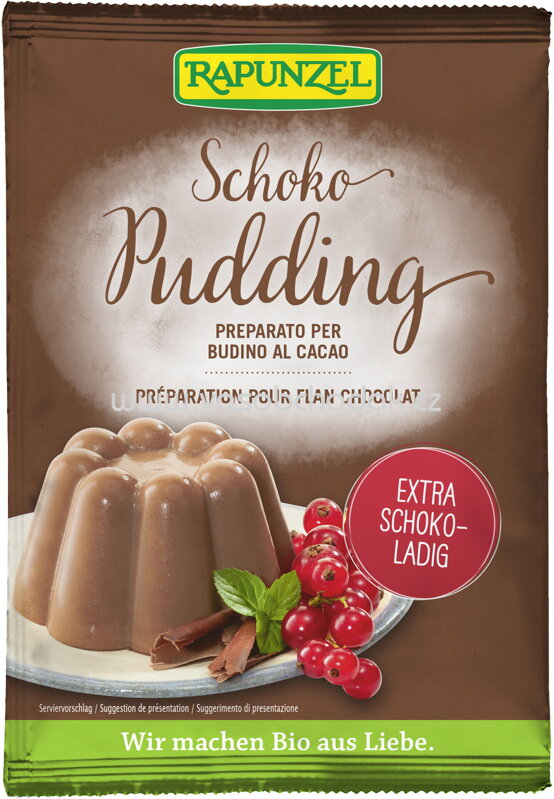 Rapunzel Pudding-Pulver Schoko, 43g