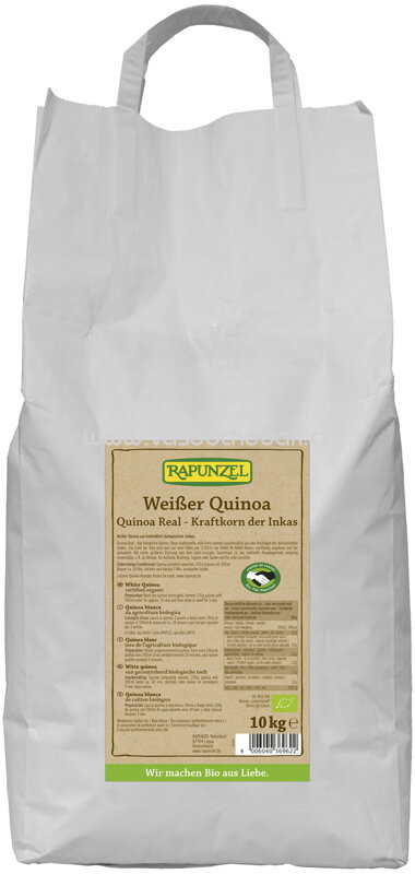 Rapunzel Quinoa weiß , Papiersack, 10kg Rapunzel Quinoa weiß , Papiersack, 10kg